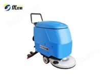 L500B优尼斯手推式洗地机|电瓶式洗地机|物业保洁洗地机