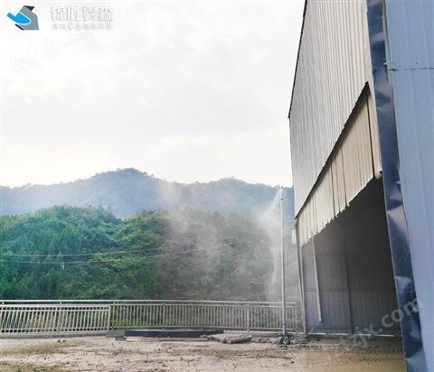 煤场喷雾降尘 金昌采石厂喷雾降尘设备
