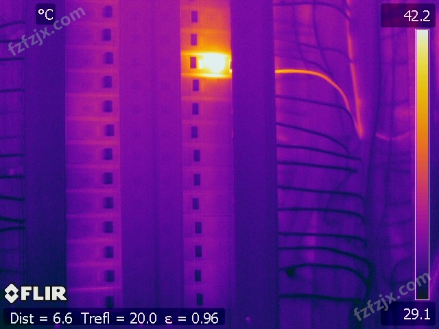 Electrical Panel - FLIR T640 Infrared Image