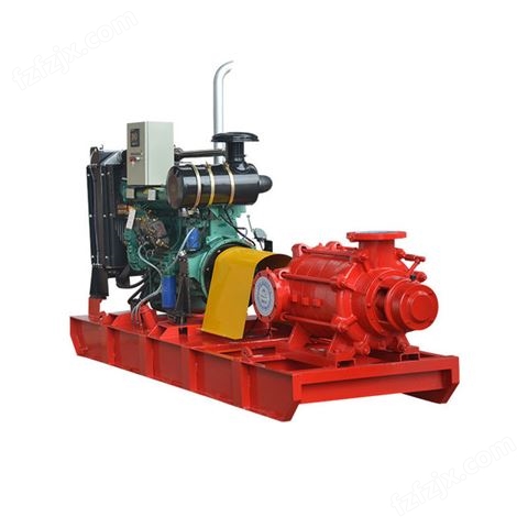 贝德XBC-D柴油机消防泵机组 大流量多级柴油消防泵