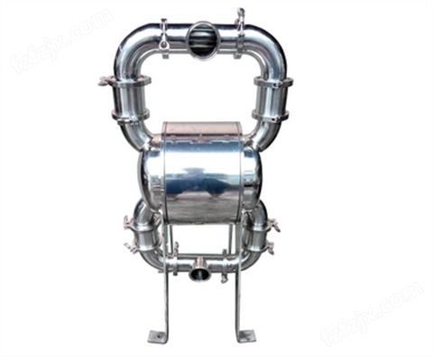 QBY3-40食品级气动双隔膜泵 卫生级双隔膜泵 316食品输送泵